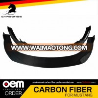 FOR FORD MUSTANG 2014+ CARBON FIBER FRONT BUMPER LIP SPOILER