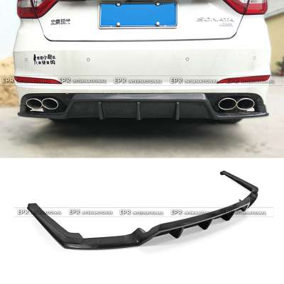 For Hyundai 9th Gen Sonata LF ZT Style Glass Fiber Rear Diffuser (China Version)