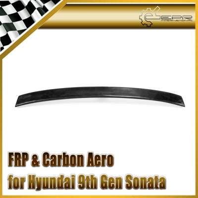 For Hyundai 9th Gen Sonata LF Glass Fiber Rear Window spoiler Trim Glass Roof