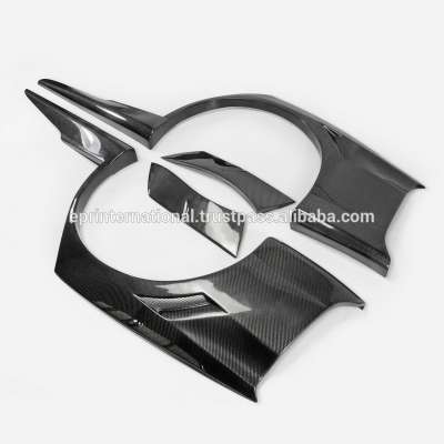 For Mitsubishi EVO 8 9 Cyber Evo Carbon Fiber Rear Over Fender