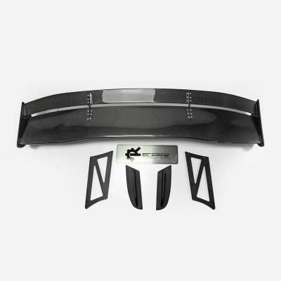 For EVO10 VC Style 1700mm Type-5 Carbon Fiber Rear Wing (39cm height stand)