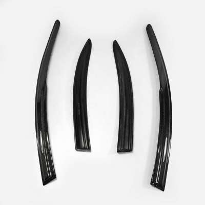 For Evolution 10 /Lancer EX Car Door Visors Vent Carbon Window Deflector