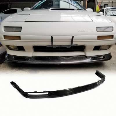 For Mazda RX7 FC3S JDM Style Carbon Fiber Front Lip Trim